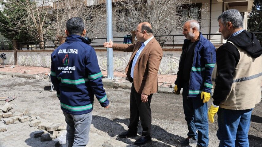 Karaköprü’de Yollar Yeni̇leni̇yor (7) (Küçük)