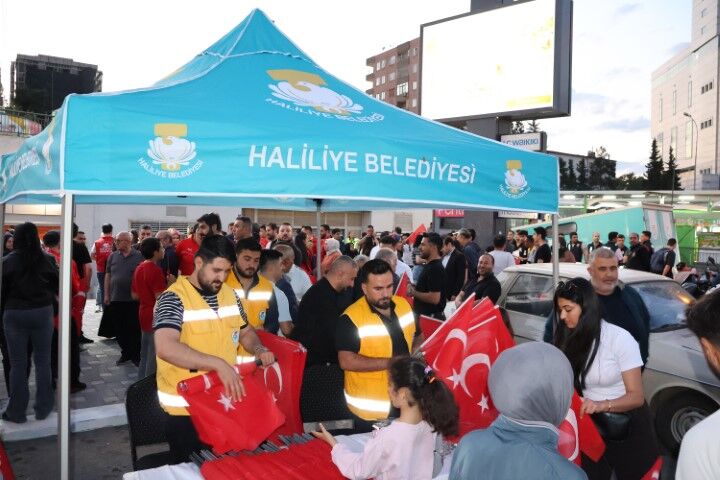 Hali̇li̇ye Mehterani 19 Mayis Korteji̇ne Damga Vurdu (1) (Küçük)