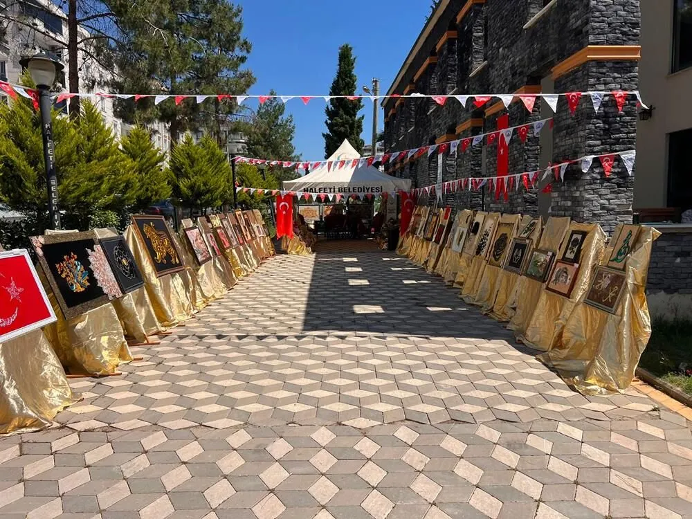 Halfeti’de Yıl Sonu Sergisi Büyük İlgi Gördü!