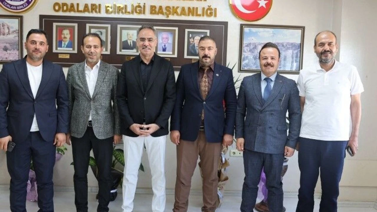 Başkan Mehmet Kuş’tan İsmail Karacabey’e Hayırlı Olsun Ziyareti