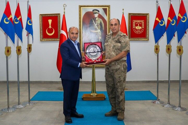 Mehmet Aktaş’tan Şanlıurfa İl Jandarma Komutanlığı’na Ziyaret (2)