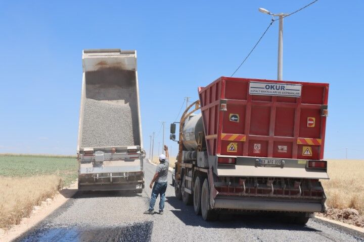Şanlıurfa Haliliye Kırsalında 6 Kilometrelik Yol Modern Görünümüne Kavuştu (2)