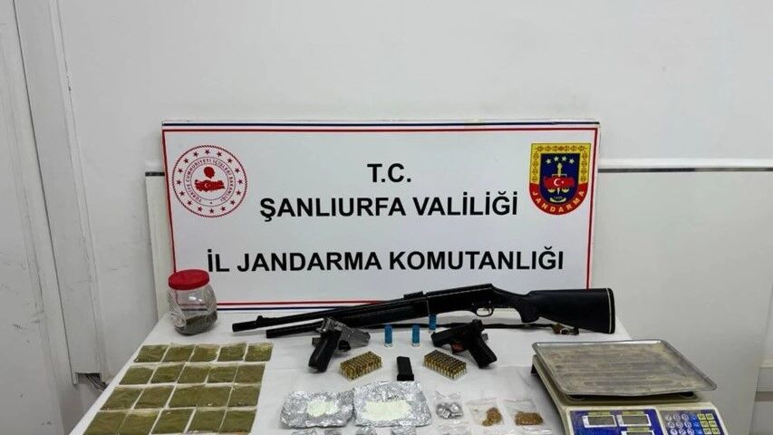 Şanlıurfa Suruç'ta Jandarmadan Uyuşturucu Tacirlerine Darbe
