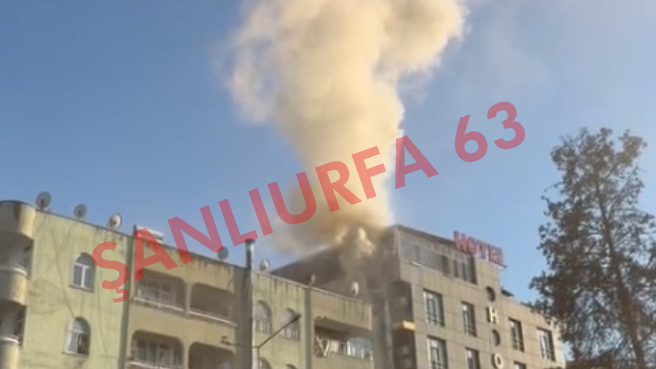 Şanlıurfa Topçu Meydanı'ndaki Yangın Korku Dolu Anlar Yaşattı!