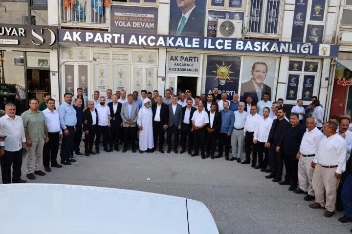 AK Parti Şanlıurfa İl Başkanı Günbegi Akçakale'de Temaslarda Bulundu!