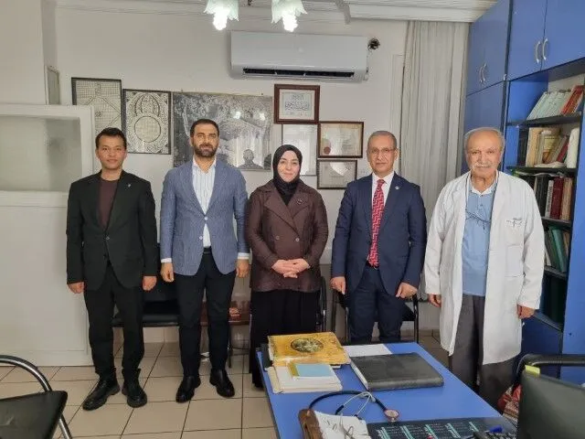 Şanlıurfa'da Dikkat Çeken Buluşma: Dusak, Dr. Nazif Kutluoğlu'nu Ziyaret Etti