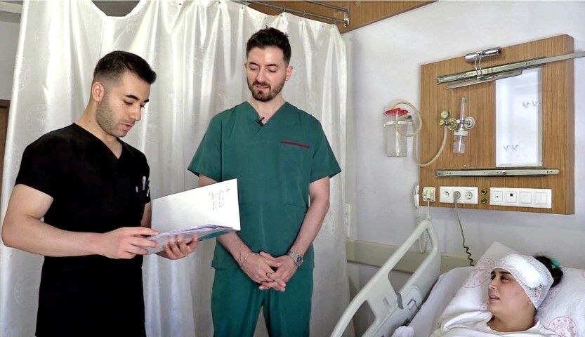 Kritik Tümör Görme Sinirine Dayandı! Şanlıurfa'da Başarılı Ameliyat