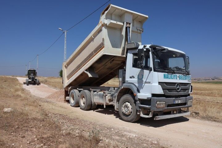 Haliliye Belediyesi'nden Dalbaşı Mahallesi'ne stabilize yol hizmeti
