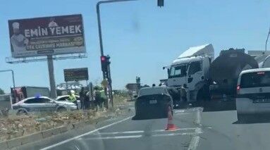 Şanlıurfa Yolunda Zincirleme Trafik Kazası Paniği