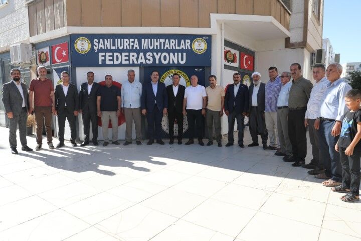 Şanlıurfa'da Başkan Canpolat'tan Muhtarlarla Dikkat Çeken Buluşma