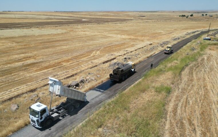 Şanlıurfa'da Bozuk Yollar Tarih Oluyor! Çalışmalar Hız Kesmiyor