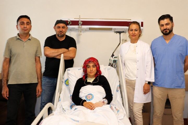Şanlıurfa'da Doğum Sonrası İnme Geçiren Genç Kadın Hrü Hastanesi'nde Sağlığına Kavuştu (2)