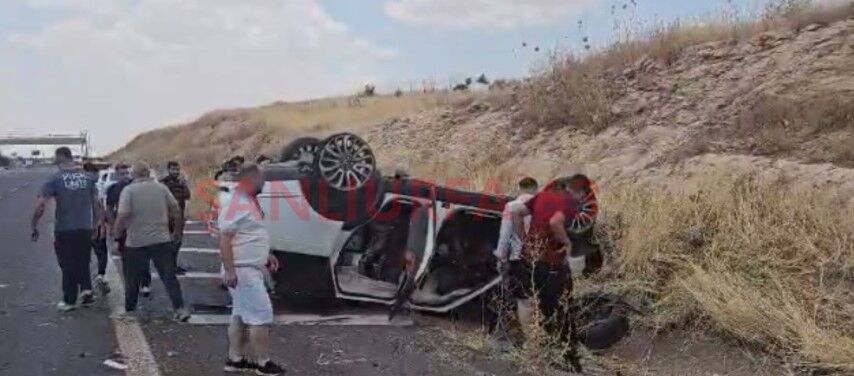 Şanlıurfa'da Feci Kaza: Şarampole Devrilen Araçta 1 Yaralı