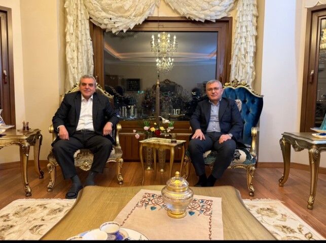Şanlıurfa'da Dikkat Çeken Buluşma: Beyazgül ve Türkmen Bir Arada