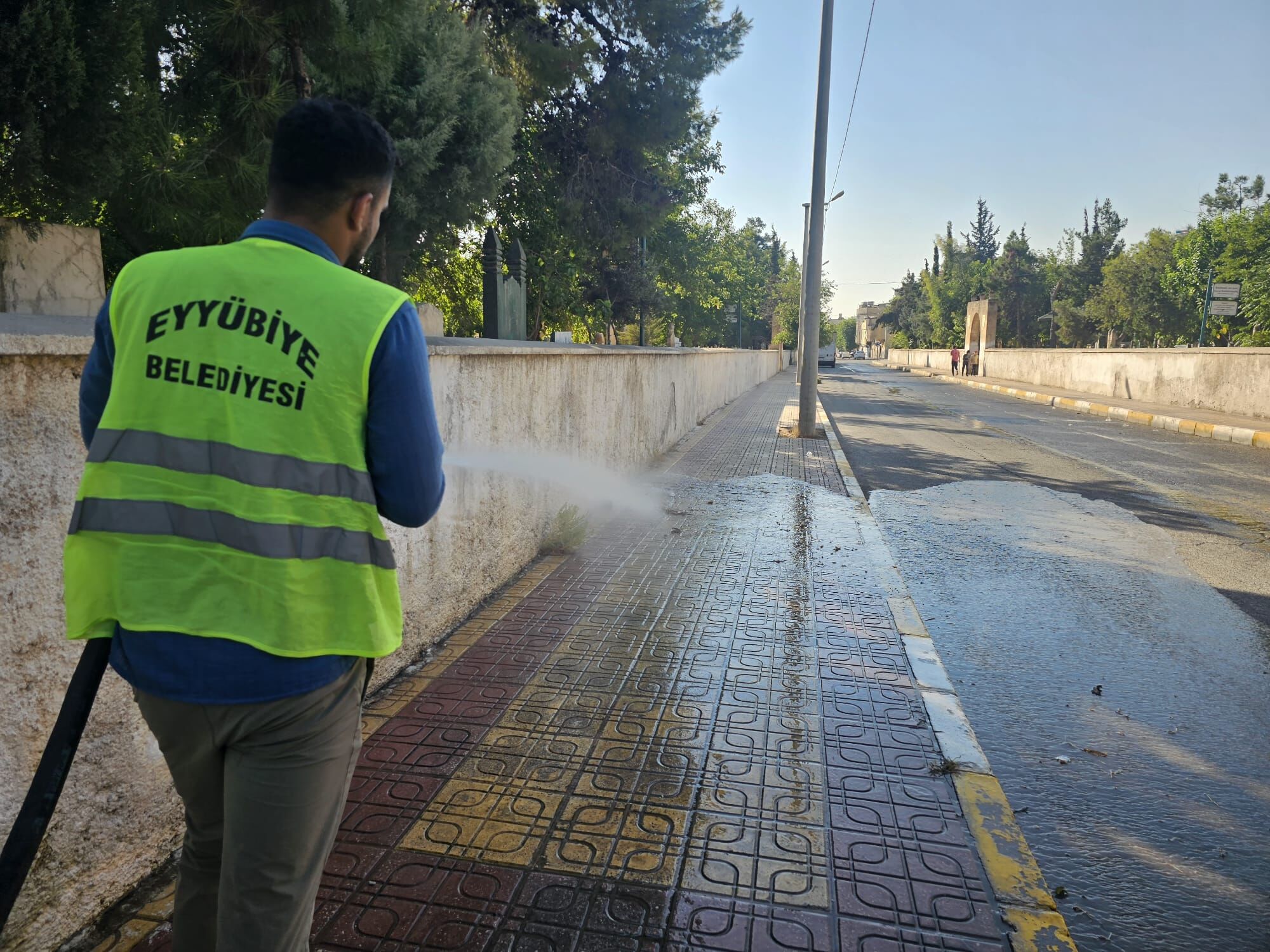 Eyyübiye Belediyesi Temizlik Çalışmalarını Gece Gündüz Sürdürüyor (2)