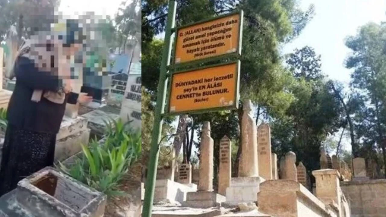 Mezarlıkta Yaşanan Duygusal Anlar Sosyal Medyada Büyük Yankı Uyandırdı