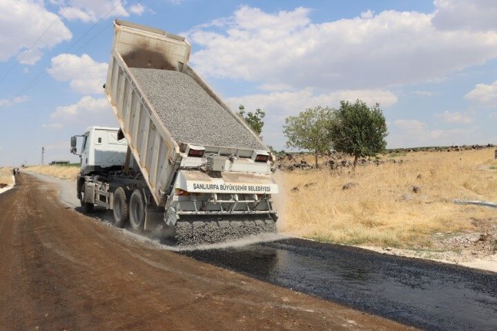 Şanlıurfa’da 5 Kilometrelik Yol Asfaltlandı (3)