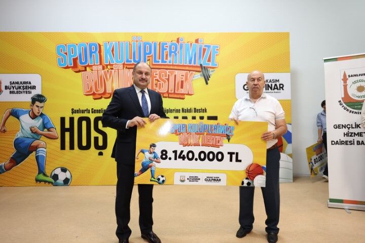 Şanlıurfa’da 109 Amatör Spor Kulübüne 8 Milyon 140 Bin Tl Destek (1)