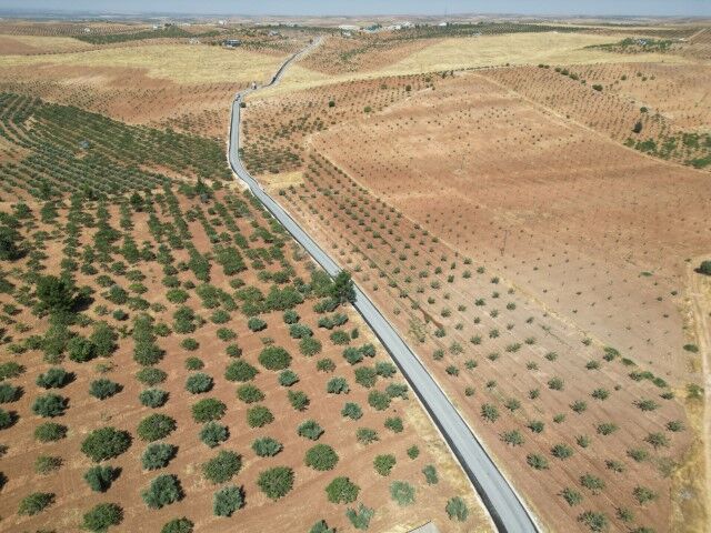 Şanlıurfa’da 4 Mahalleyi Birbirine Bağlayan 7 Kilometrelik Yol Yenilendi
