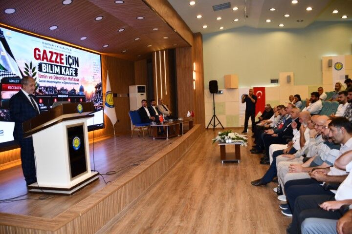 Şanlıurfa’da Harran Üniversitesi’nde Gazze İçin Anlamlı Program, (3)