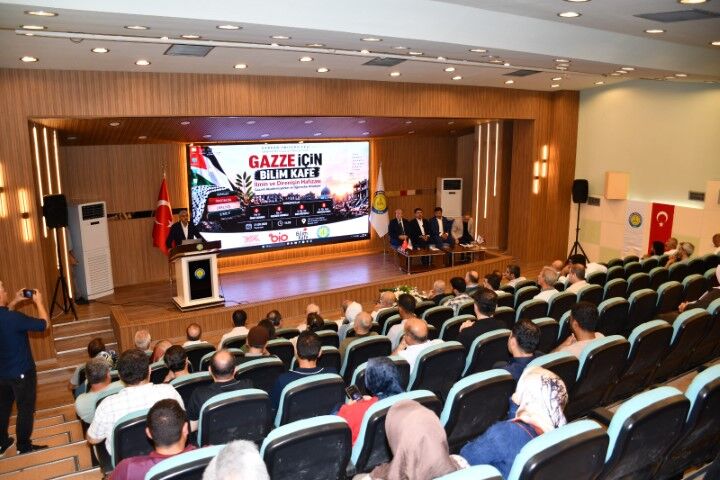 Şanlıurfa’da Harran Üniversitesi’nde Gazze İçin Anlamlı Program, (4)