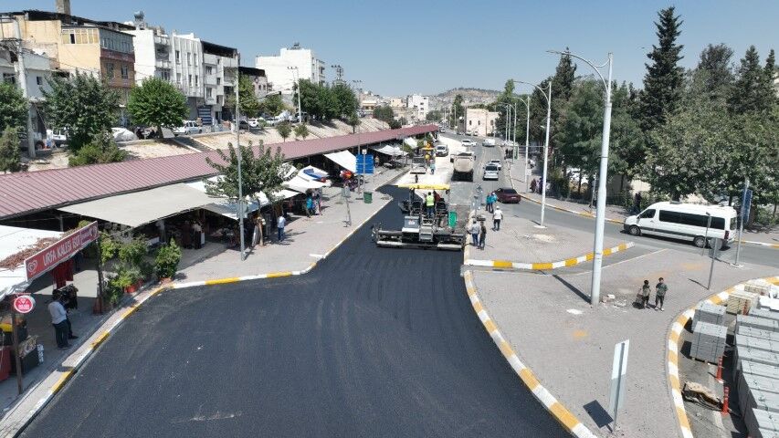 Şanlıurfa’da Tarihi Güzergâhta Yol Yenileme Çalışması Başlatıldı (2)
