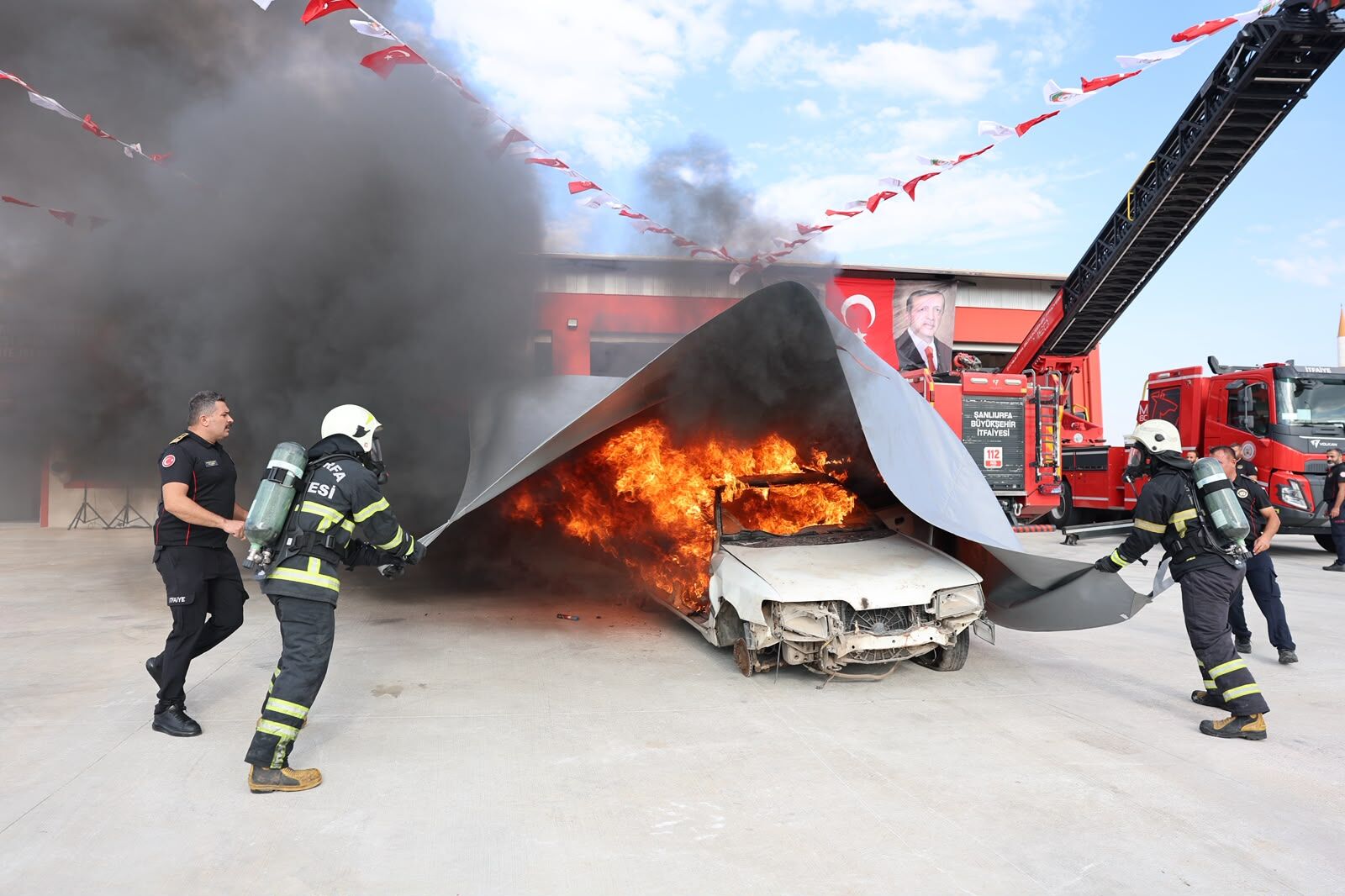 Şanlıurfa’da Yeni İtfaiye İstasyonu Açıldı!