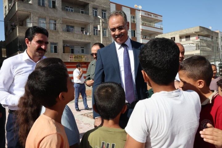 Şanlıurfa’da Yeni Park İçin Çalışmalar Başladı (1)
