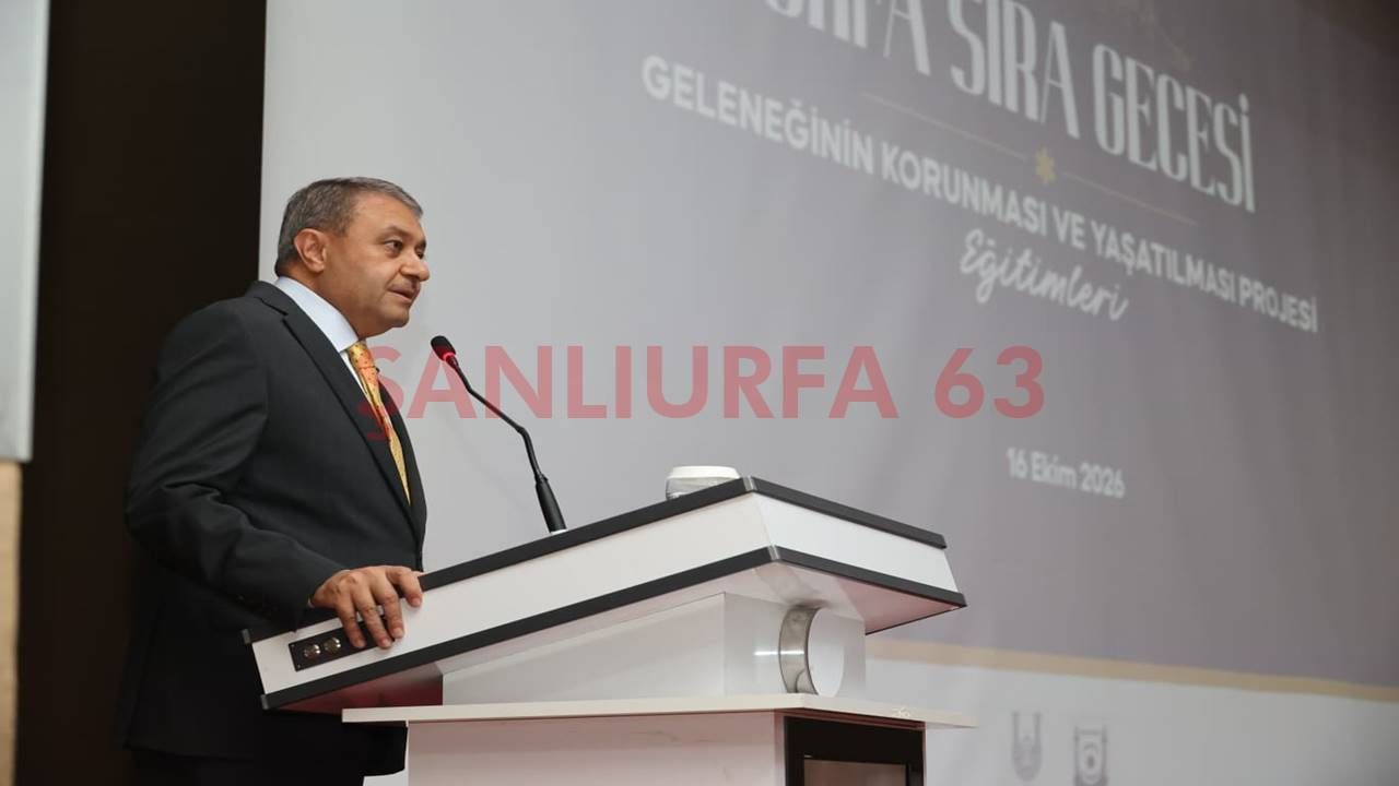 Şanlıurfa’da Sıra Gecesi Geleneği İçin Önemli Adım