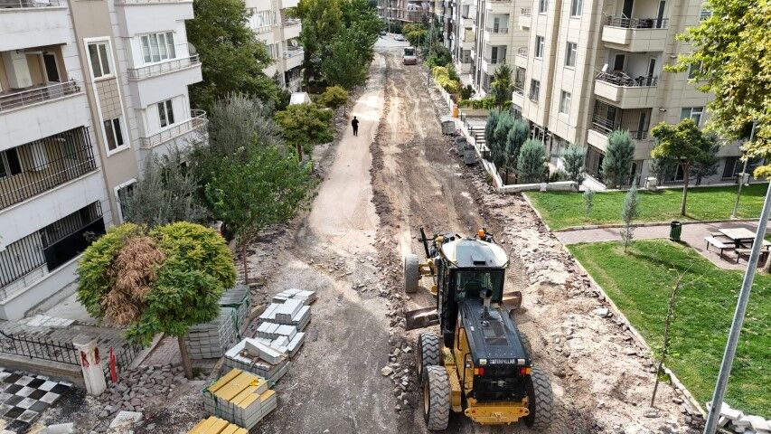 Şanlıurfa Karaköprü’de Prestij Sokak Çalışmaları Sürüyor (2)