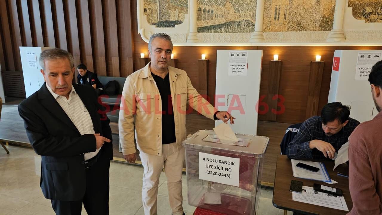 Şanlıurfa Ticaret Borsası Seçimlerinde Oy Verme İşlemi Başladı