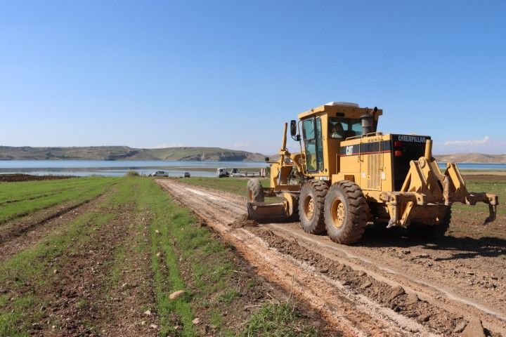 Şanlıurfa’da 18 Kilometrelik Feribot Yolunda Çalışmalar Başladı