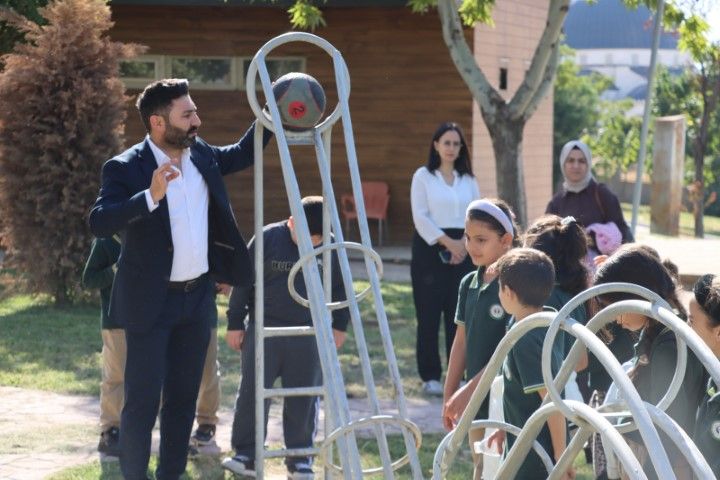 Şanlıurfa’da İlkokul Öğrencileri Battani Uzay Ve Havacılık Bilim Merkezi’ni Ziyaret Etti (4)