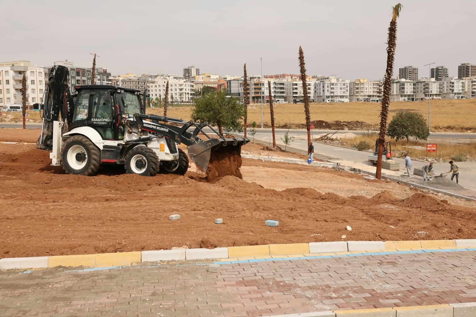 Şanlıurfa’da Karaköprü’nün Yeşil Geleceği İçin Çalışmalar Sürüyor (2)