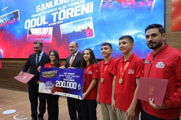 Şanlıurfa’da Teknofest Şampiyonlarına Ödül Yağdı (4)