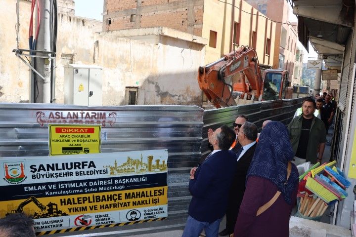 Şanlıurfa’da Turizm Projesi İçin 95 Yapı Kamulaştırıldı, Yıkımlar Sürüyor